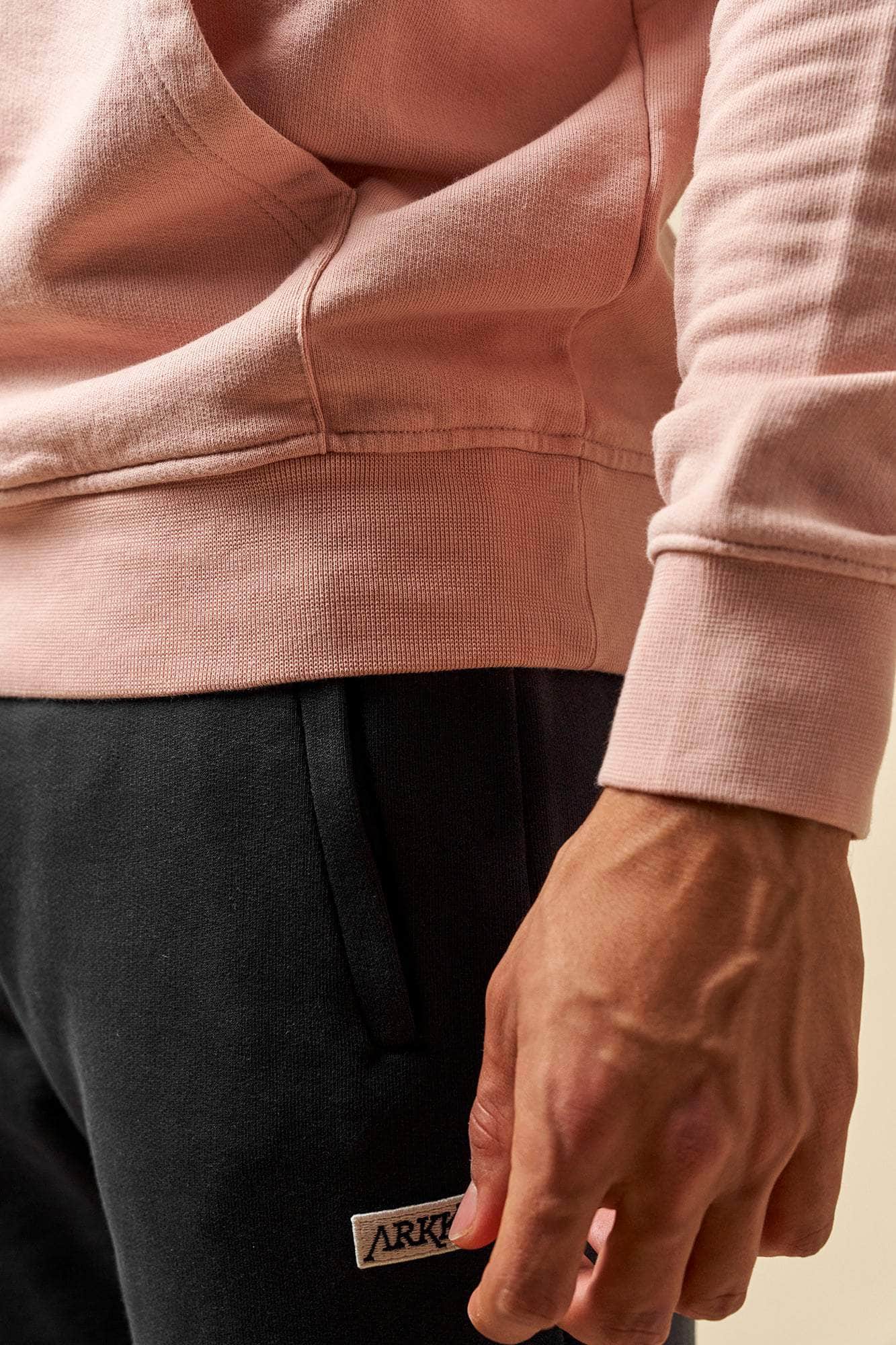 ARKK Apparel ARKK Box Logo Hoodie | Rose Blush Hoodie